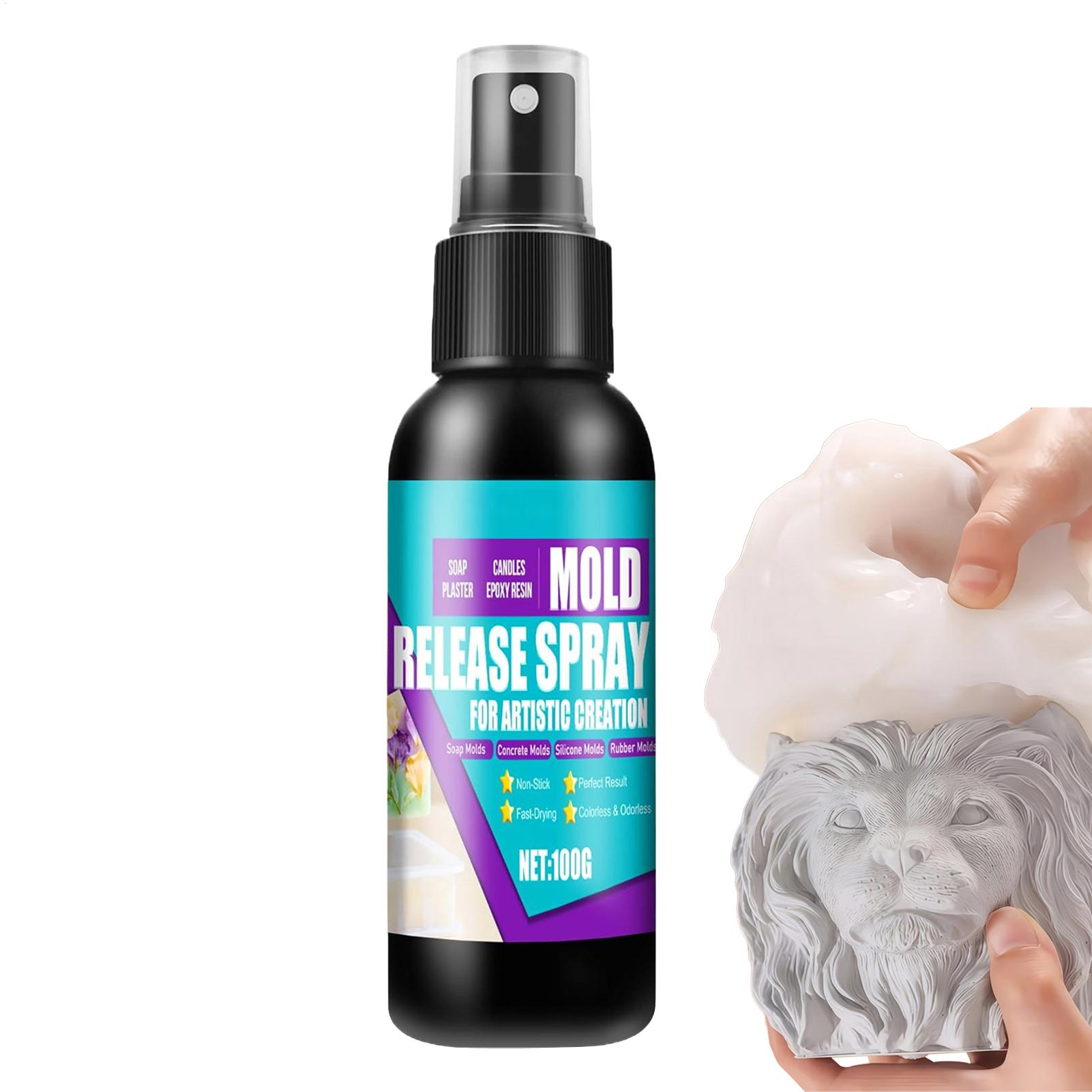 Candle Supply - Spray Desmoldante de 100g, Agente Antiadherente