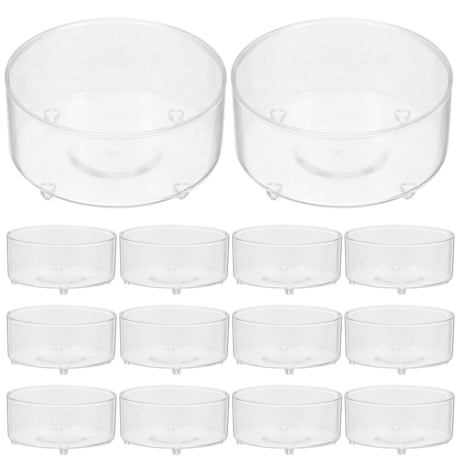 Candle Supply - 50 Vasos de Plástico para Velas