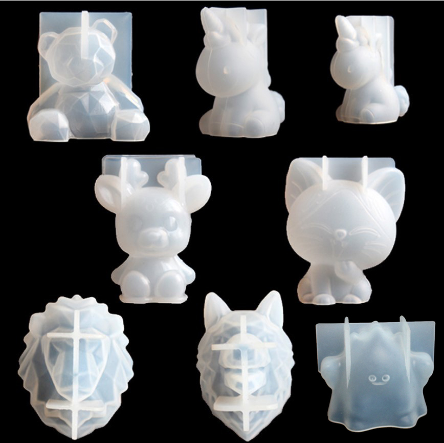 Candle Supply - Moldes de resina Epoxy de silicona