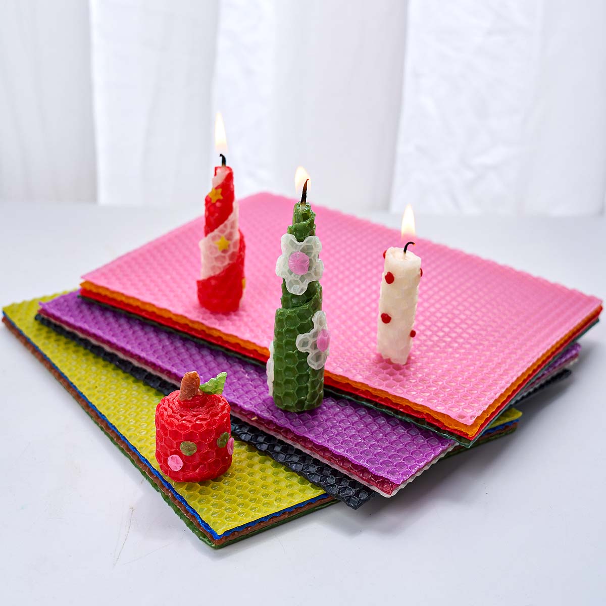 Rollo de vela de hoja de cera  - Beeswax Sheet Roll reseña y precio