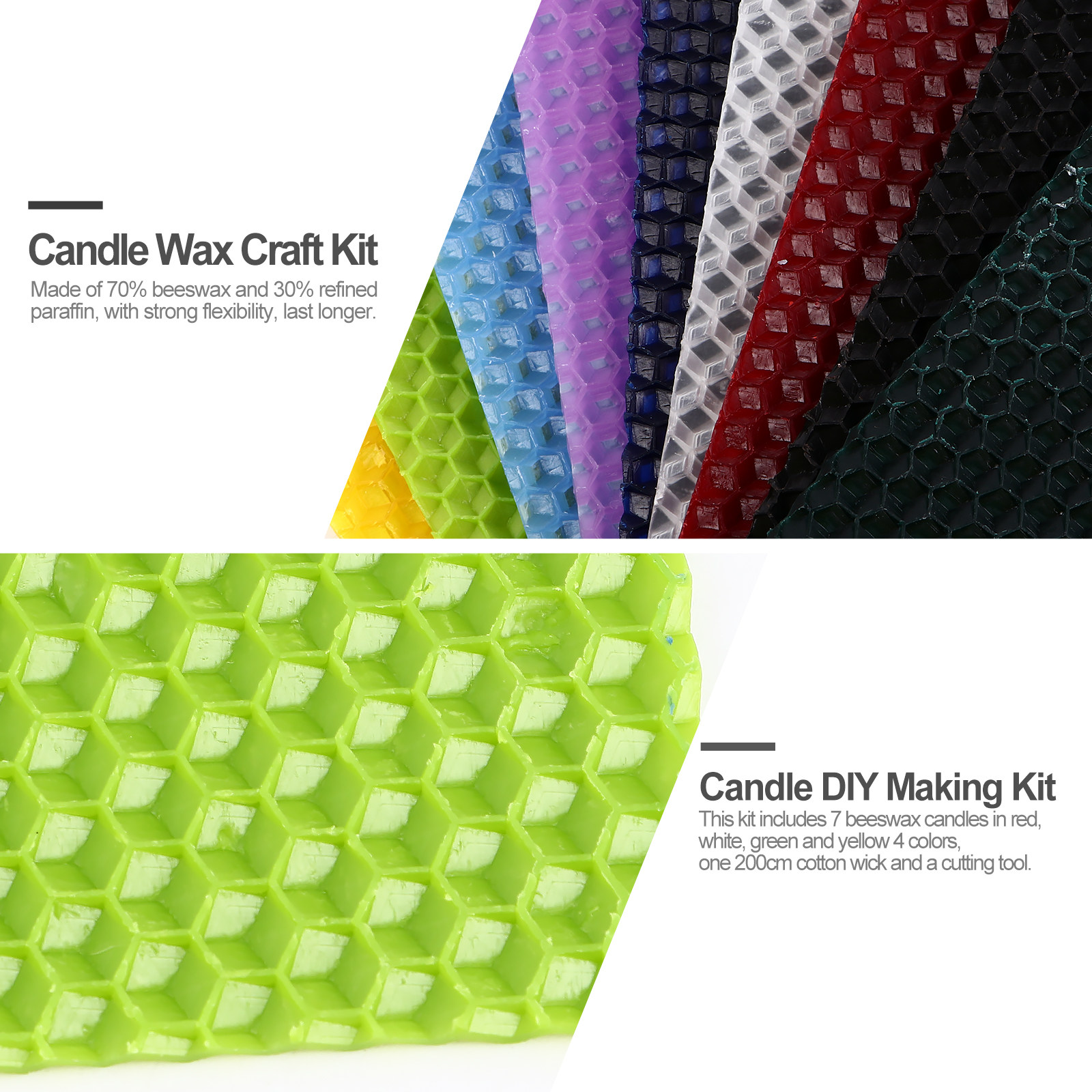 9 hojas para hacer cera de abe - Beeswax Sheet Roll reseña y precio
