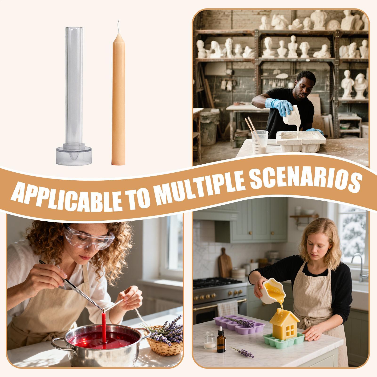 Molde para velas, cera de abej - Candle Supplies Beeswax reseña y precio