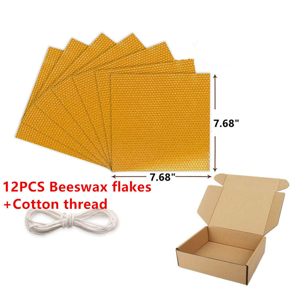 Kit de hojas finas de cera de  - Beeswax Sheet Roll reseña y precio