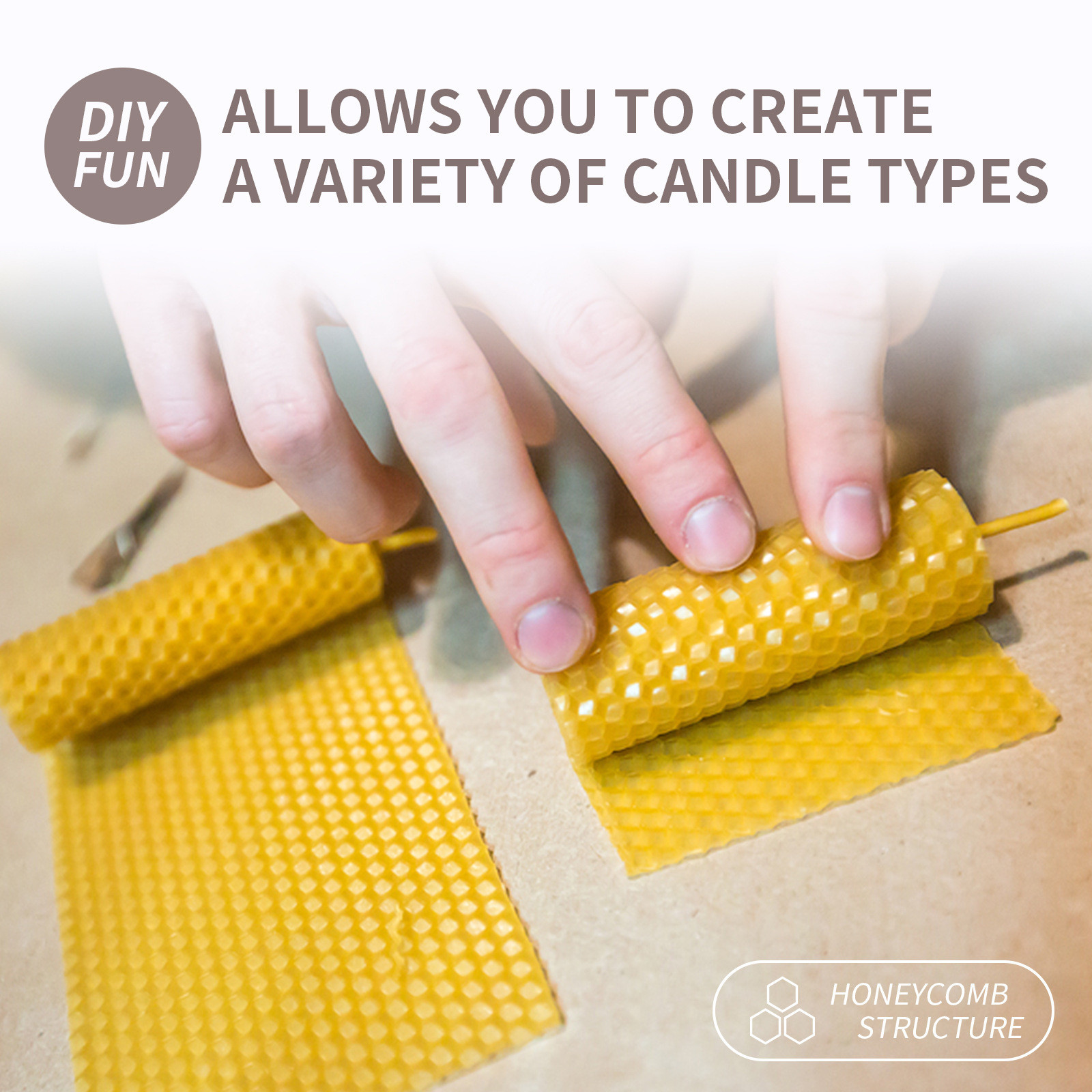Hojas de cera de abejas Natura - Beeswax Sheet Roll reseña y precio