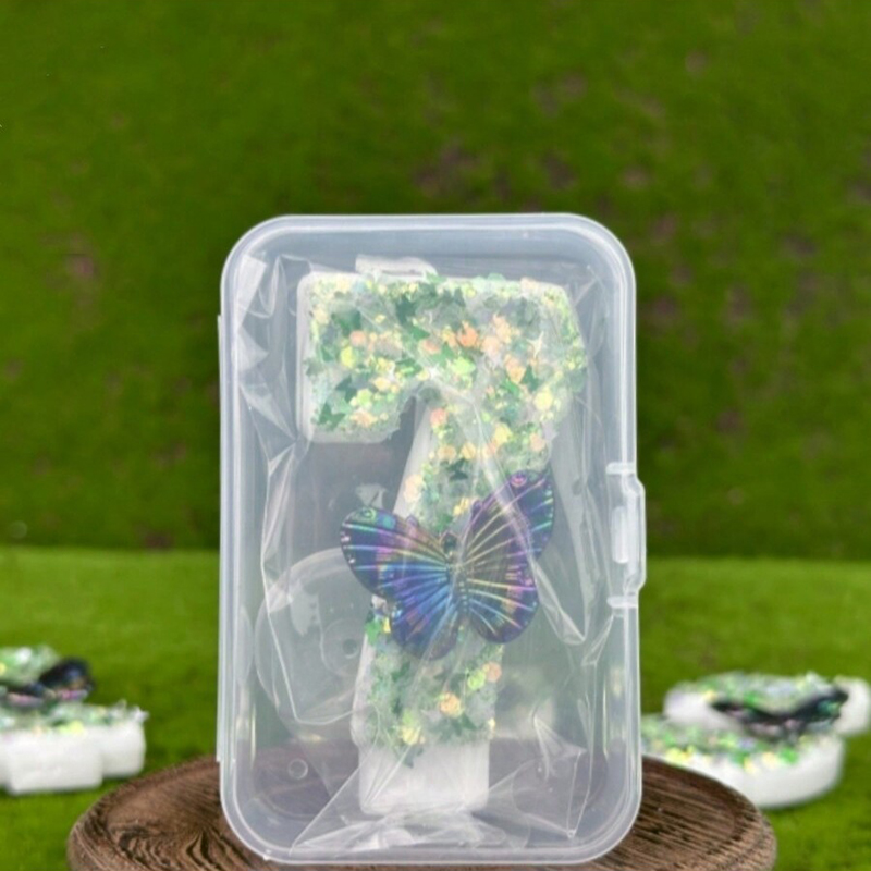 1 unidad de lentejuelas verdes - Candle Supply reseña y precio