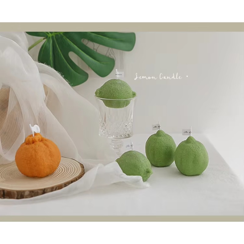 Vela Aromática de Limón Hecha  - Candle Supply reseña y precio