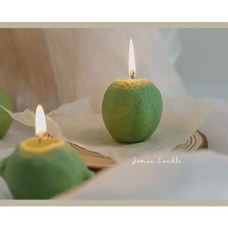 Vela Aromática de Limón Hecha  - Candle Supply reseña y precio